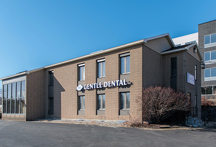 Street view of the Gentle Dental Concord office building